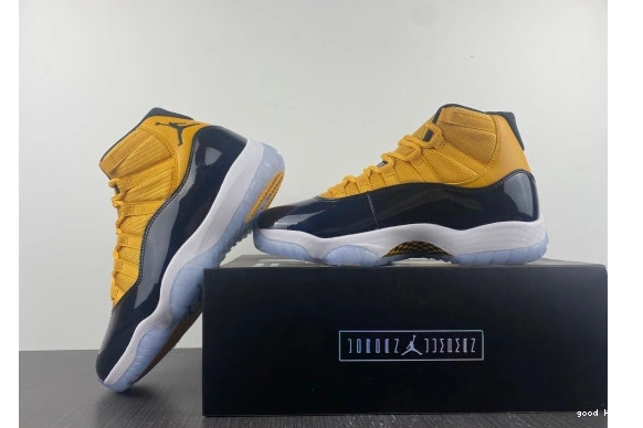 Jordan Air yellow 11 AJ11 and black 0331